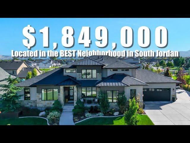 Stunning $1,849,000 Home the BEST neighborhood in South Jordan Utah | Joe Lee Utah Realtor