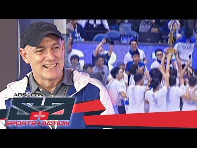 The Score: ADMU Blue Eagles coach Tab Baldwin talks about the Blue Eagles’ victory
