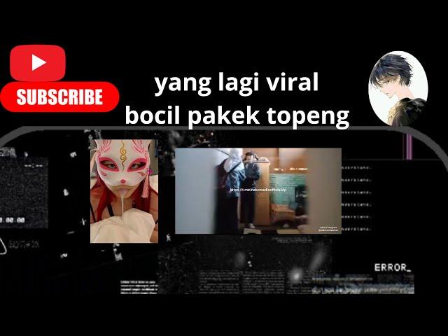 yang viral gorontalo// bocil topeng