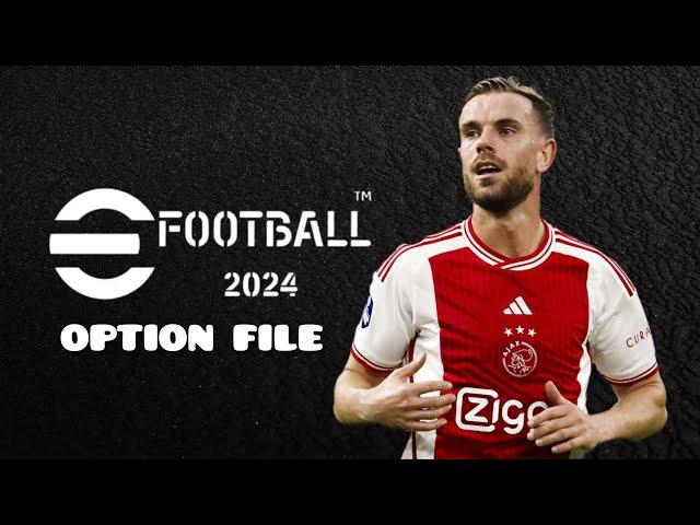 PES 2017 Option File 2024 For Patch