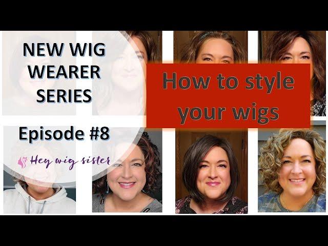 NEW TO WIGS Episode #8 | How to style your synthetic non-heat friendly wigs