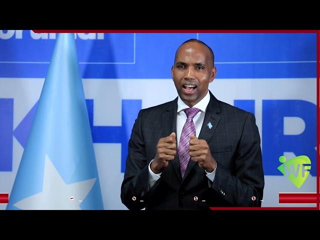 Xasan Cali Khayre " Farmaajo waxuu isku shidayaa dab iyo gaas