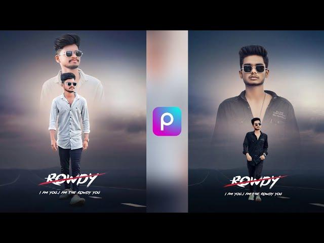 Dual photo editing | Picsart photo editing new | Esay trick | Picsart photo editing