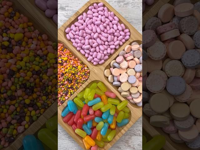 Filling platter with sweets  #asmrsounds #chocolate #asmreating #satisfying #shorts #tiktokviral