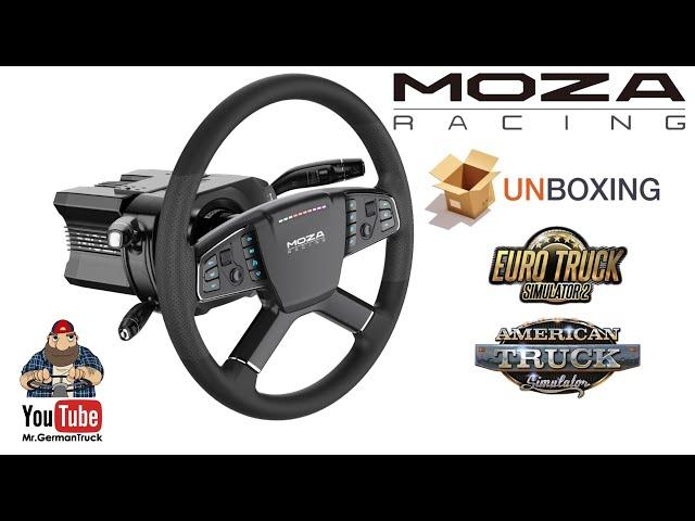 Moza TSW Steering Wheel - LKW Lenkrad für Truck und Bussimulatoren *Unboxing & Test*