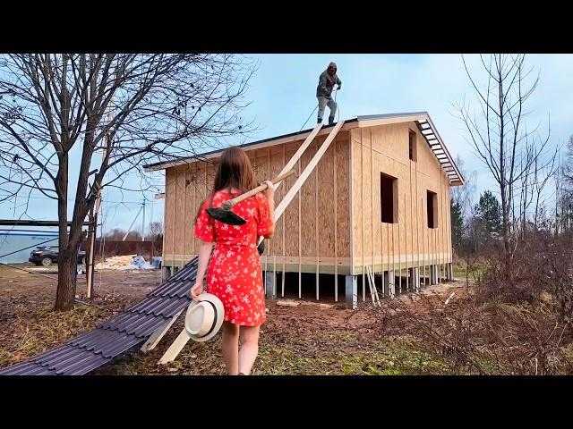 Inexpensive House in 10 min. Full Construction Process | by @nzbuilder