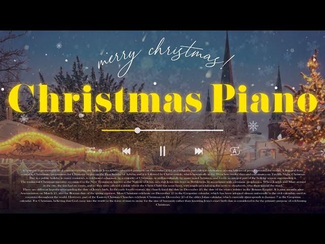  Playlist l  가사없는 크리스마스 캐롤 피아노  l 잔잔한 캐롤 피아노 l Relaxing Music l Piano Carol  l 10시간 연속 듣기 l