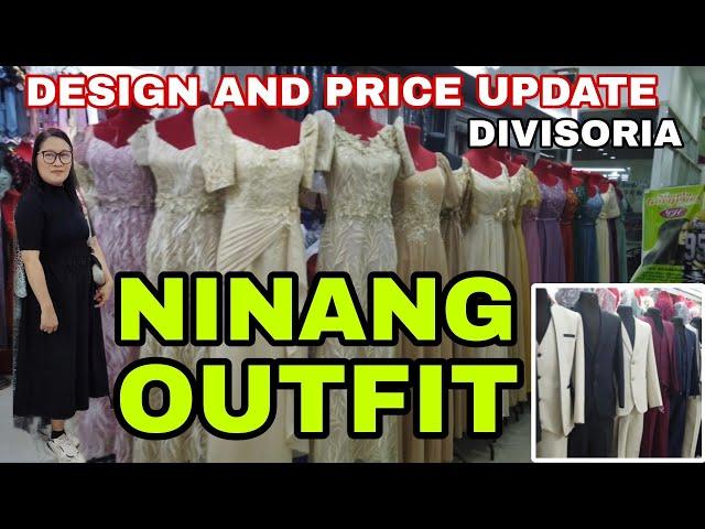 DESIGN AND PRICE UPDATE MGA MURANG MOTHER DRESS, COAT, WEDDING GOWN SA 168 SHOPPING MALL