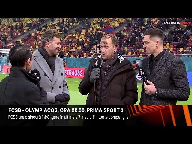 Vizită surpriză pe Național Arena. Kapetanos: "Aș vrea să câștige FCSB"