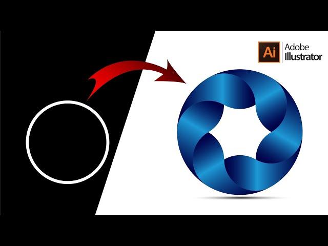 Adobe illustrator Logo tutorial | Create a logo in illustrator | Graphic designing tutorial