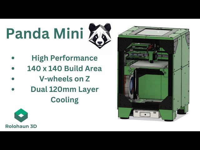 DIY High Performance CoreXY 3D Printer - Panda Mini Release!