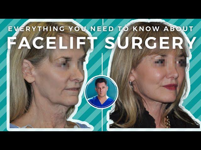 Facelift 101: before and after recovery, Deep Plane Facelift + Stem Cell Facelifts, and more!