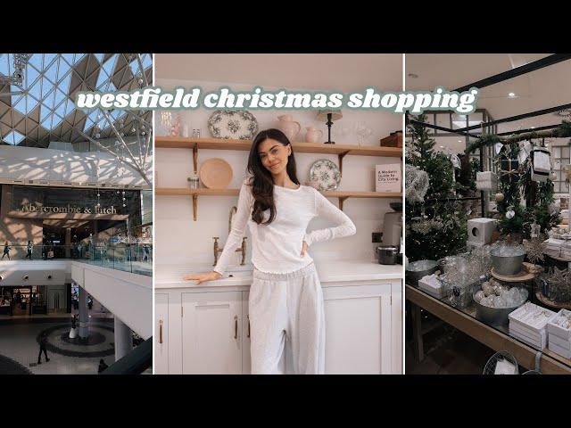 Come Shop With Me Westfield: Christmas Shopping + gift guide bts