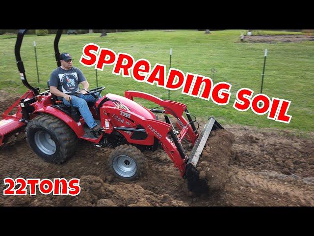 Top Soil for Gardening? | 22 Tons Moved | TYM Tractors T264