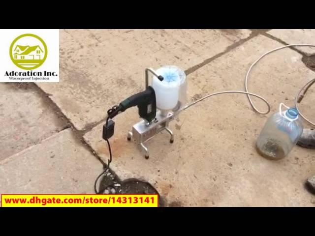 Concrete Repair Grouting Machine - Complete Alibaba BEAT SEALBOSS crack injection water