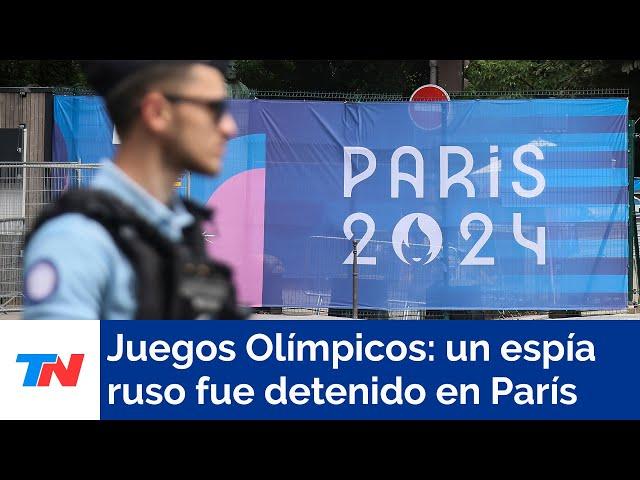 París 2024: detuvieron a un chef ruso acusado de espionaje