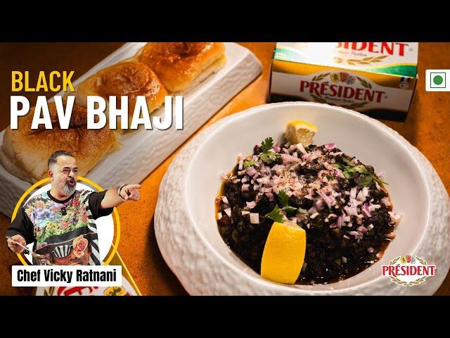 Black Pav Bhaji Recipe | You've Never Had Pav Bhaji Like This! | Chef Vicky Ratnani