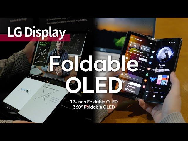 [Tech Talk] Experience the Mind-Boggling 360-degree Foldable OLED!