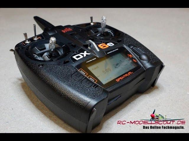 Video zum Testbericht der Spektrum DX6e von Horizzon Hobby