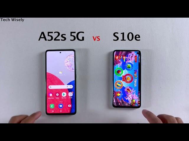 SAMSUNG A52s 5G vs S10e | SPEED TEST