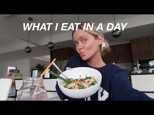 WHAT I EAT IN A DAY / gut health and gluten free!