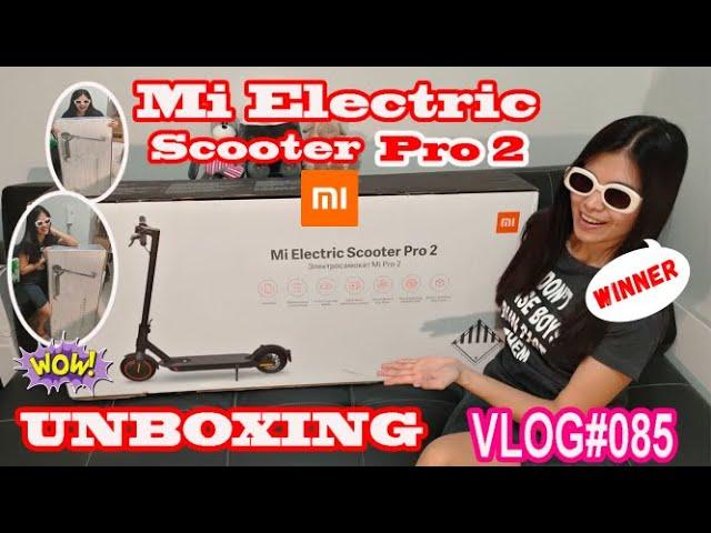 XIAOMI MI SCOOTER PRO 2 ELECTRIC SCOOTER UNBOXING | SET UP WALKTHROUGH | #InDaynaMo | VLOG#085