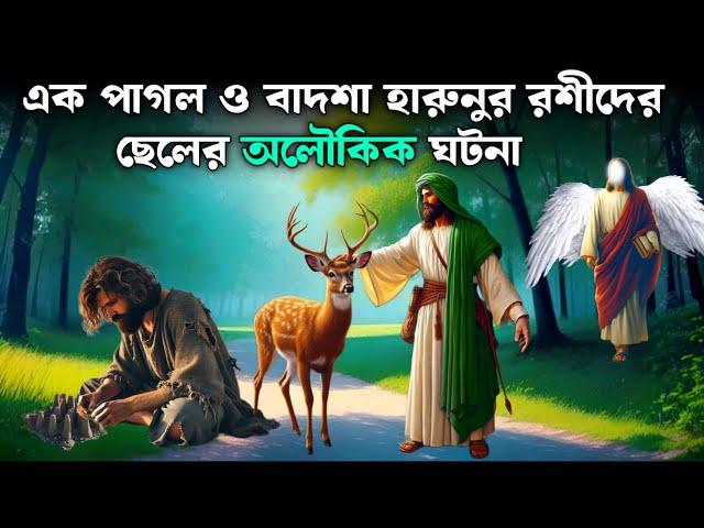 এক পাগল ও বাদশা হারুনুর রশিদের ছেলের অলৌকিক ঘটনা। ইসলামিক কাহিনী। Saa Deen