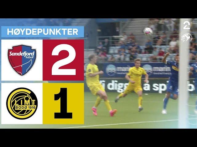 Sandefjord 2 - 1 Bodø/Glimt - Høydepunkter