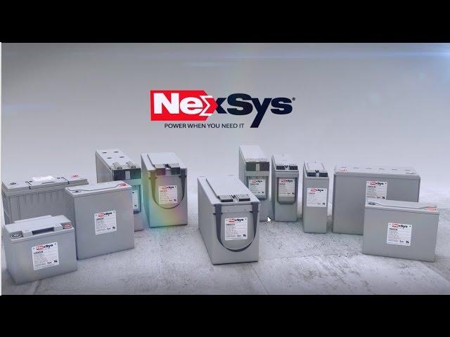 NexSys Batteries - Exceptional Performance for Traction Applications