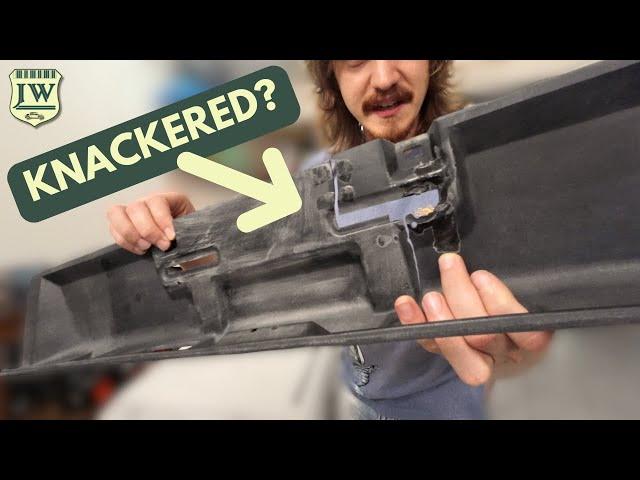 MK1 GOLF REAR NUMBER PLATE HOLDER RESTORED! EP. 8