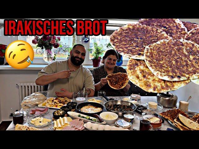 IRAKISCHES BROT GISHNISH  / FRÜHSTÜCKEN / VLOG DURCH MÜNCHEN / SAMI.K & NADA….