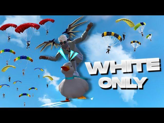 WHITE ONLY CHALLENGE IN FREE FIRE TAMIL || RJ ROCK