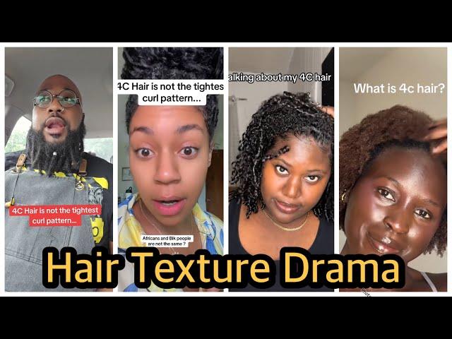 4C Hair Texture Drama: African American Hair Is Different Form African Hair?!