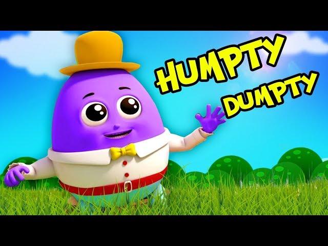 Humpty Dumpty saß an der Wand | Reime auf Deutsch | Kids Song