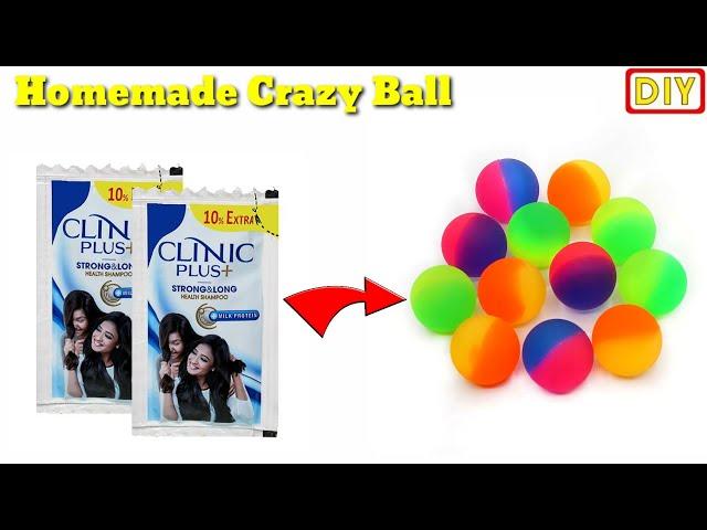 How to make Crazy balls at home/Bouncy ball/homemade crazy ball/diy Crazy ball/Stress Ball/Jumpsball