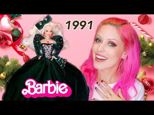 30 year old HOLIDAY BARBIE BETTER than today's dolls