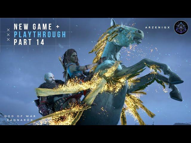 God Of War Ragnarök | NEW GAME + | PLAYTHROUGH PART 14 (1080p60) [PS5 Streamed]