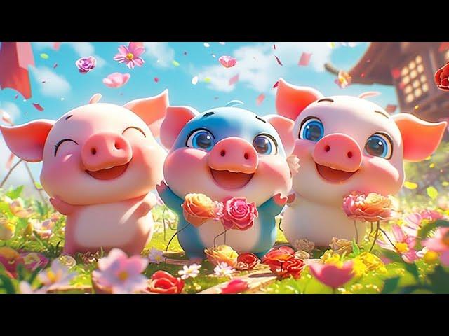 3 Con Heo Đất Dễ Thương - Nhạc Thiếu Nhi Vui Nhộn | Ca Nhạc Hoạt Hình Thiếu Nhi 4K