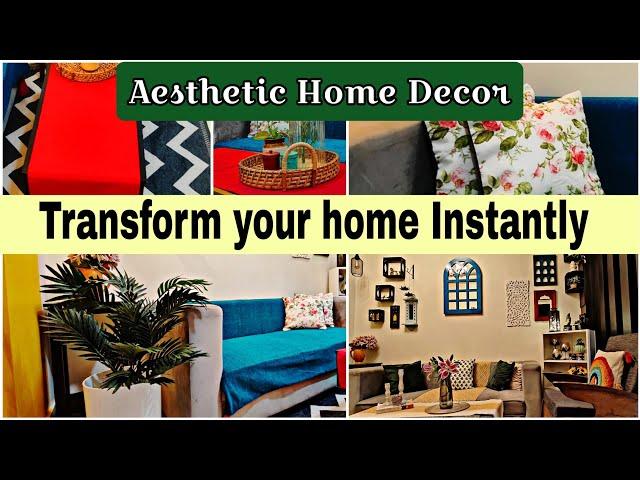 8 Simple Hacks/Ideas To Make Your Home Aesthetic/Transform Your Room Instantly Part-1