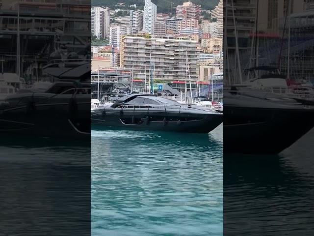 The all black Riva 88’  by mrsuperyachts #Yachtclub  #luxuryyacht #Yacht #Short