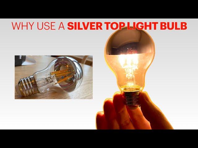 So I had a lightbulb moment…Sunlite Silver Top Light Bulb REVIEW