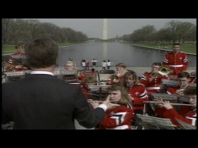 KCCI Archive: Iowa high school marching band performed in Washington D.C. in 1992
