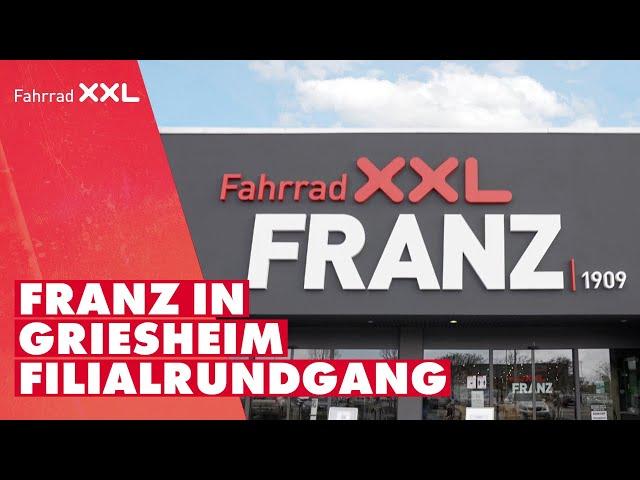 Fahrrad XXL FRANZ in Griesheim Ladenrundgang