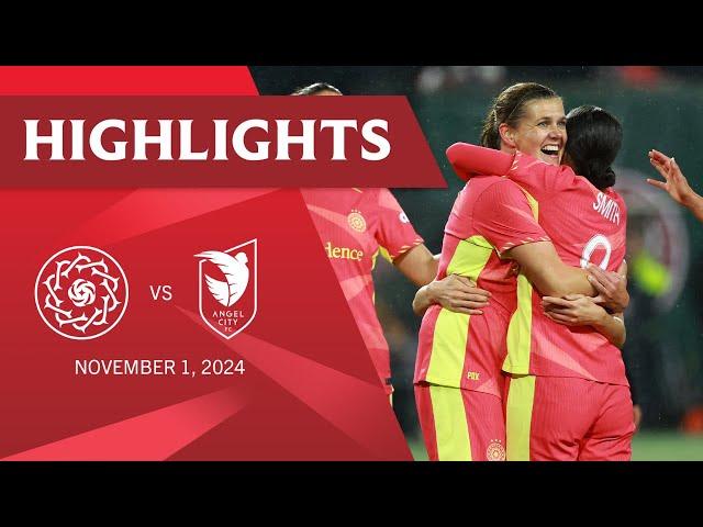 FULL HIGHLIGHTS | Portland Thorns FC vs  Angel City FC