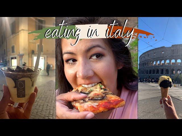 WHAT TO EAT IN ROME TEASER | SHORTS | Eating Italian Food in Rome, Italy | Italian Food Tour