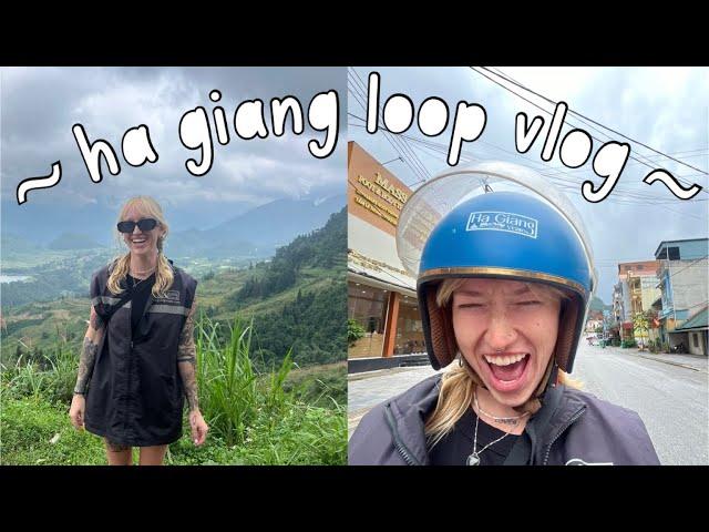 on a motorbike in vietnam for 3 days - ha giang loop vlog