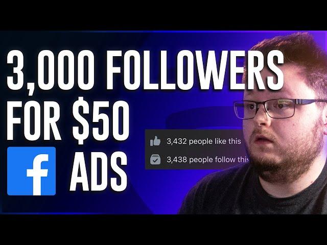 3,290 Followers for $53 With Facebook Ads (For Music Artists)