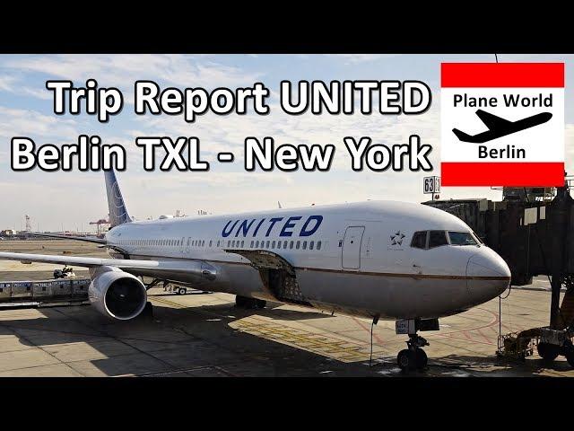 Trip Report | United Airlines Boeing 767-300 | Economy | TXL - EWR