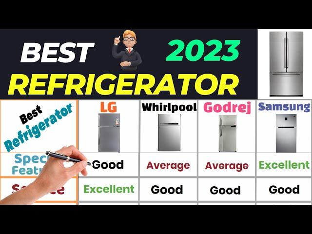 Best refrigerator brand 2023 | Best double door refrigerator brand in India