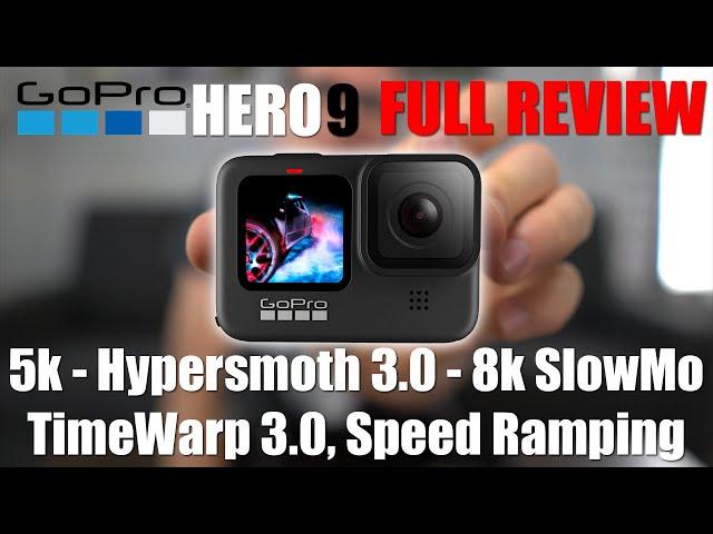 GoPro HERO 9 vs 8 - 5k, Hypersmooth 3.0, Horizon Leveling, Timewarp 3.0, 8x Slo-Mo